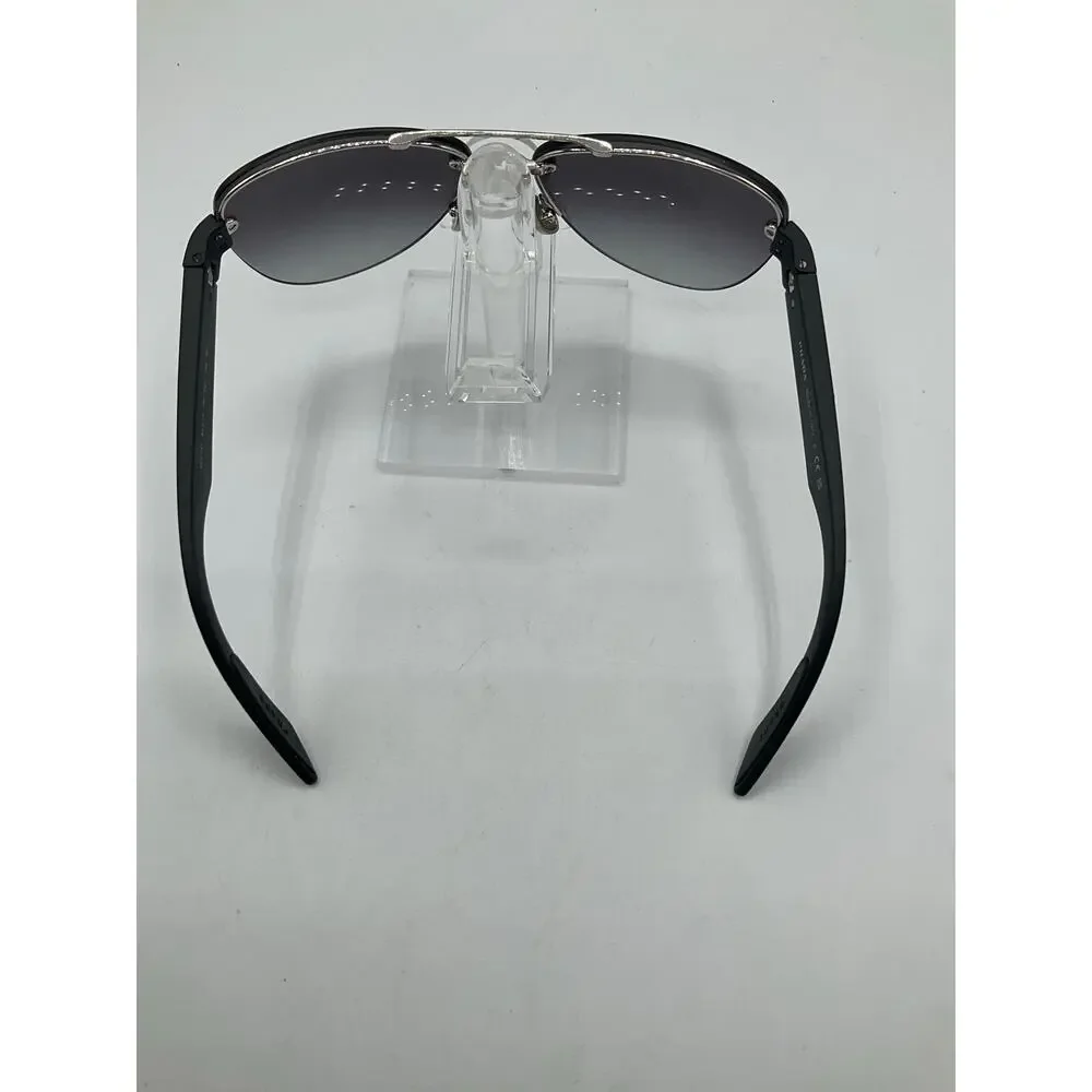 PRADA Sunglasses, SPS 55Y Matte Black/Silver